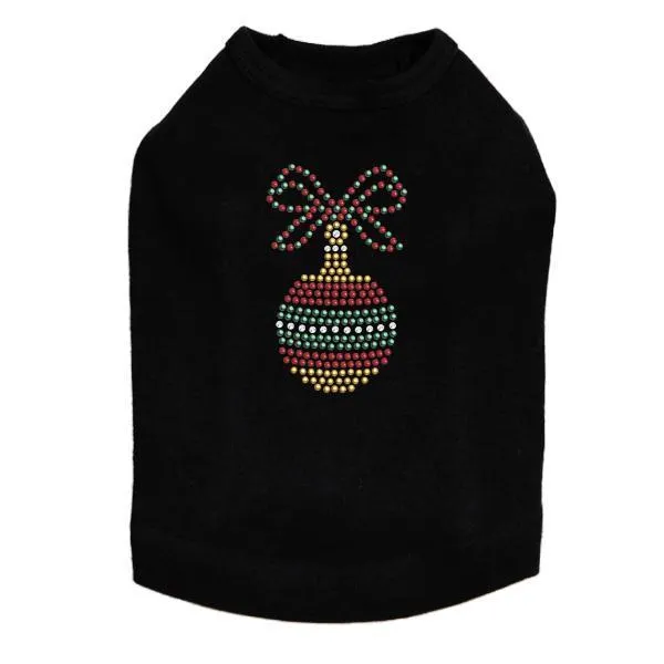 Ornament Rhinestone Dog Tank