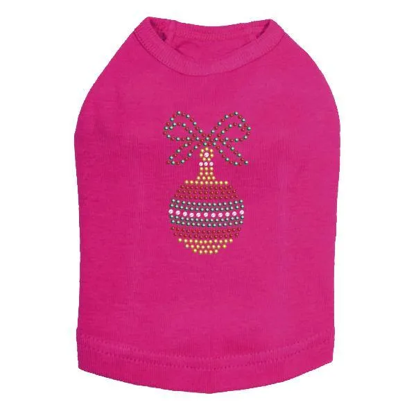 Ornament Rhinestone Dog Tank