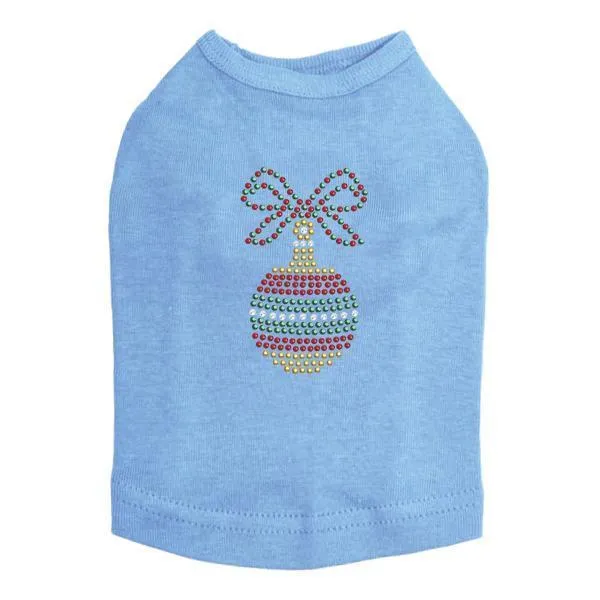Ornament Rhinestone Dog Tank