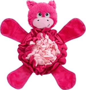 Outward Hound Snuffle Palz Interactive Plush Pig Puzzle & Snuffle Mat Dog Toy