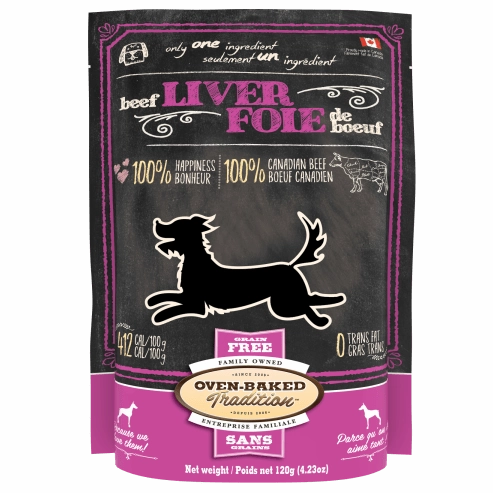 Oven-Baked Tradition Freeze-Dried Beef Liver Dog Treats