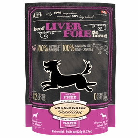 Oven-Baked Tradition Freeze-Dried Beef Liver Dog Treats