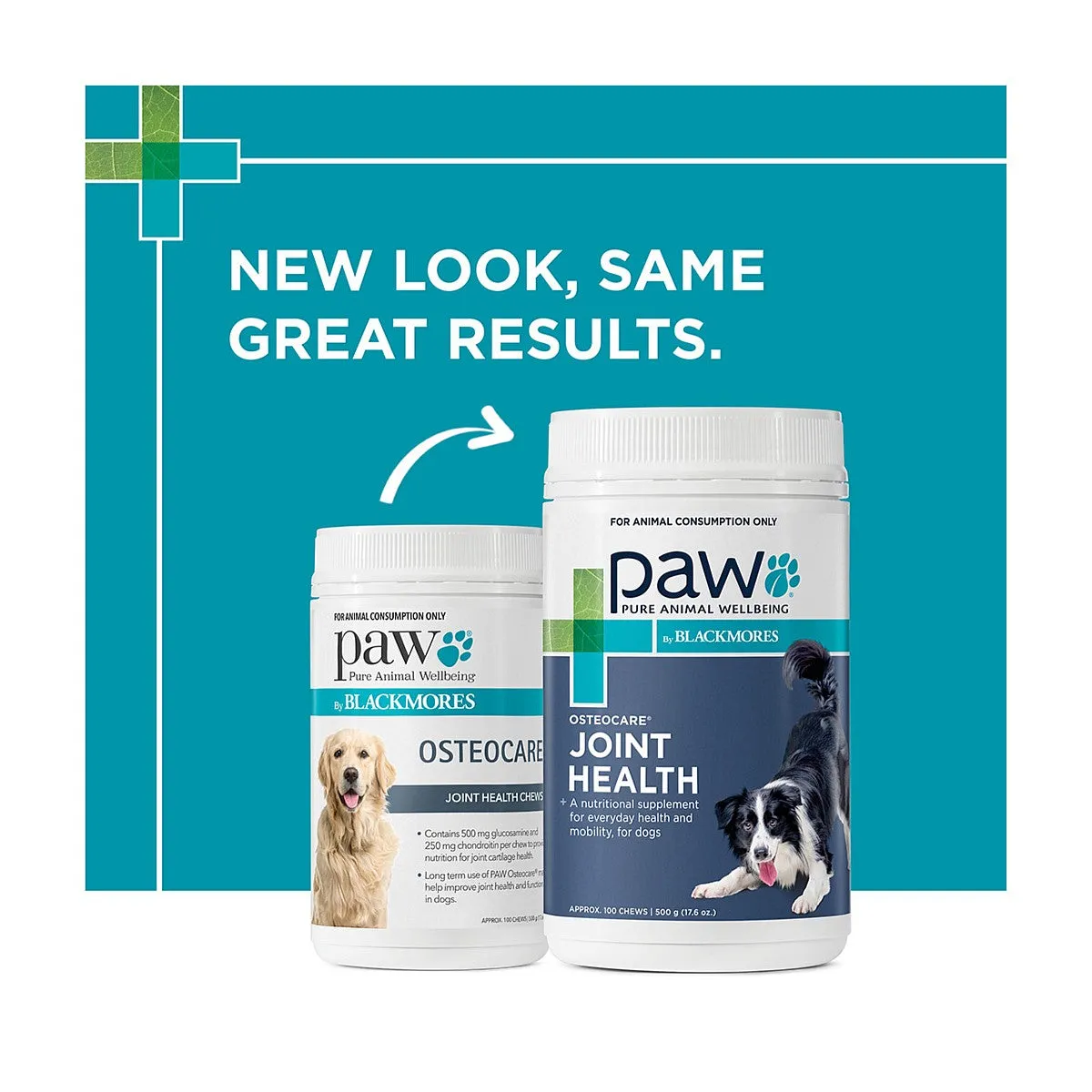 PAW - Osteocare Chews (Joint Supplement for Dogs) 500g - 100 Chews