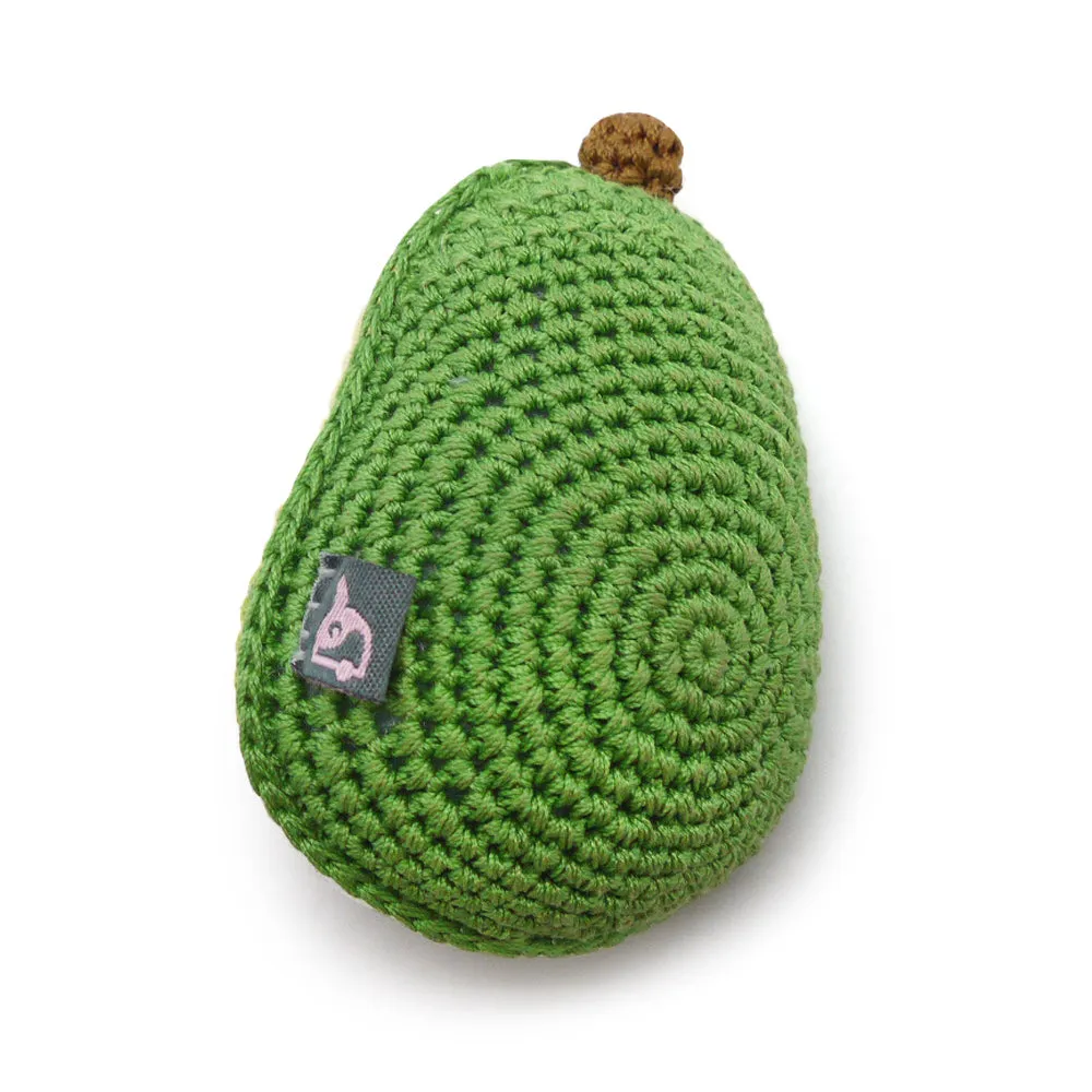 Pawer Squeaky Avocado Dog Toy