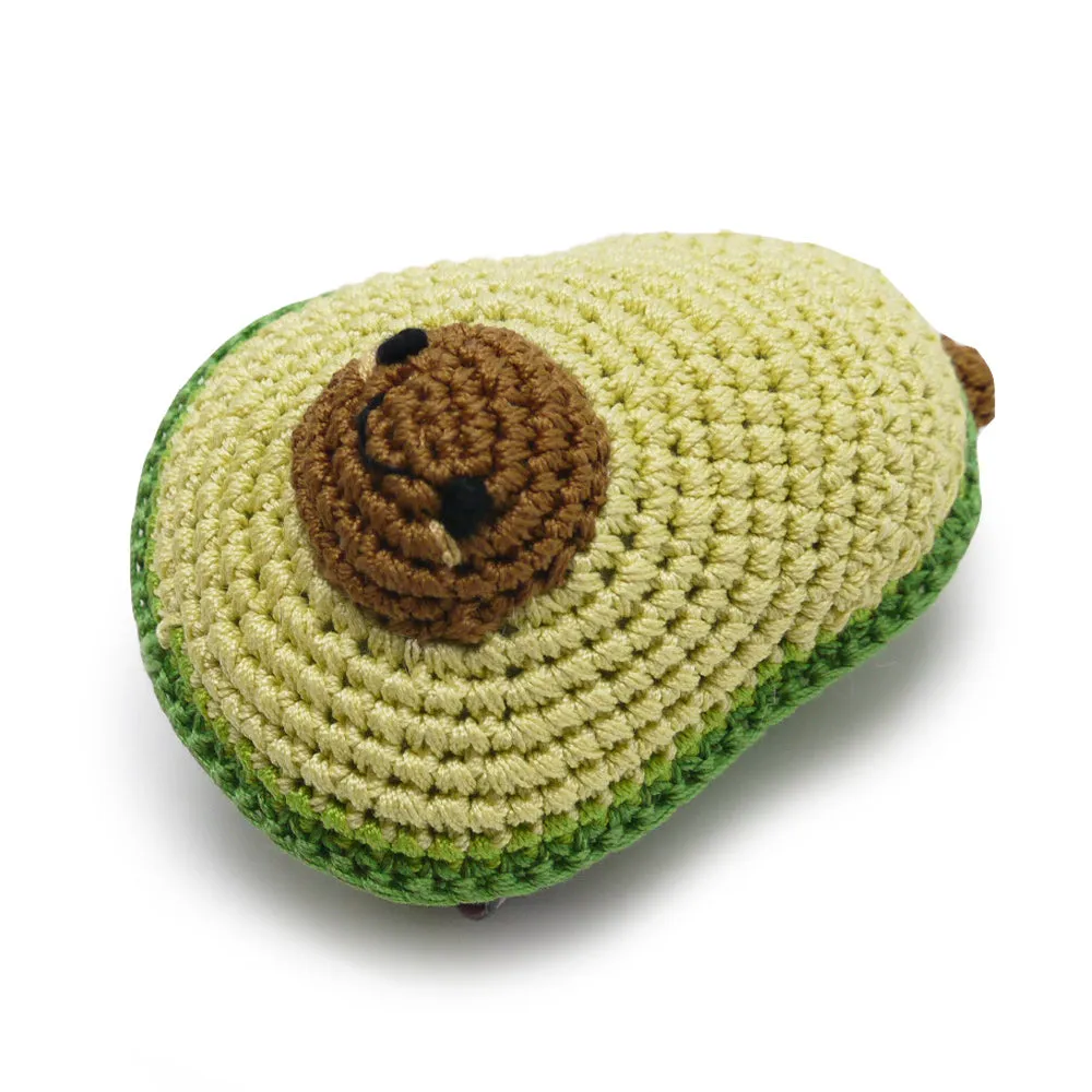 Pawer Squeaky Avocado Dog Toy