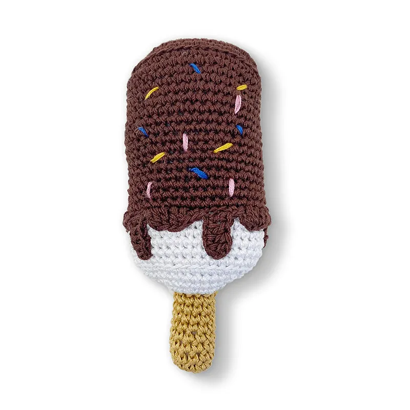 Pawer Squeaky Chocolate Pop Dog Toy