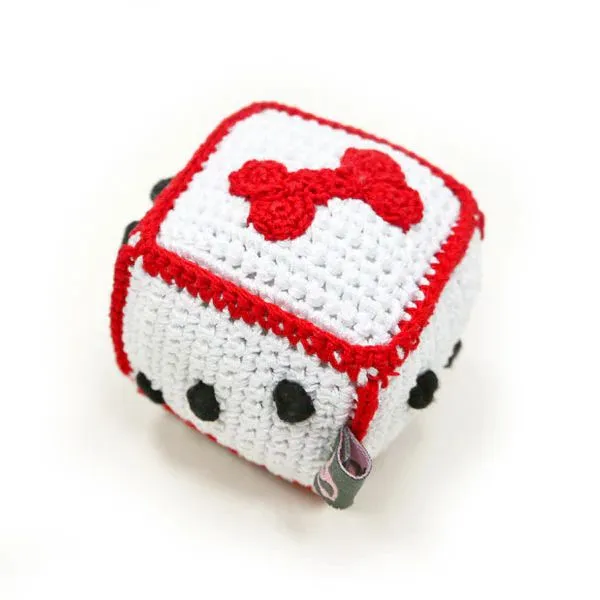 Pawer Squeaky Dice Dog Toy