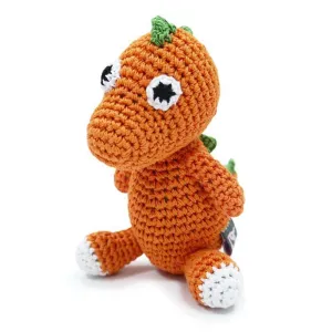Pawer Squeaky Dinosaur Dog Toy