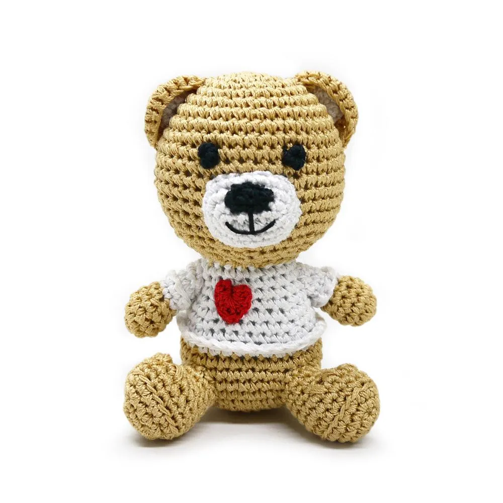 Pawer Squeaky Teddy Bear Dog Toy