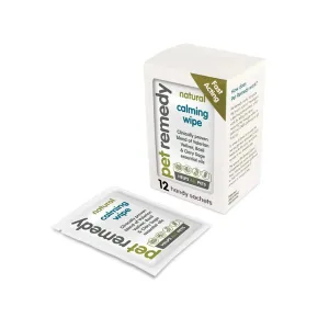 Pet Remedy - Calming Wipe (12 Sachets)