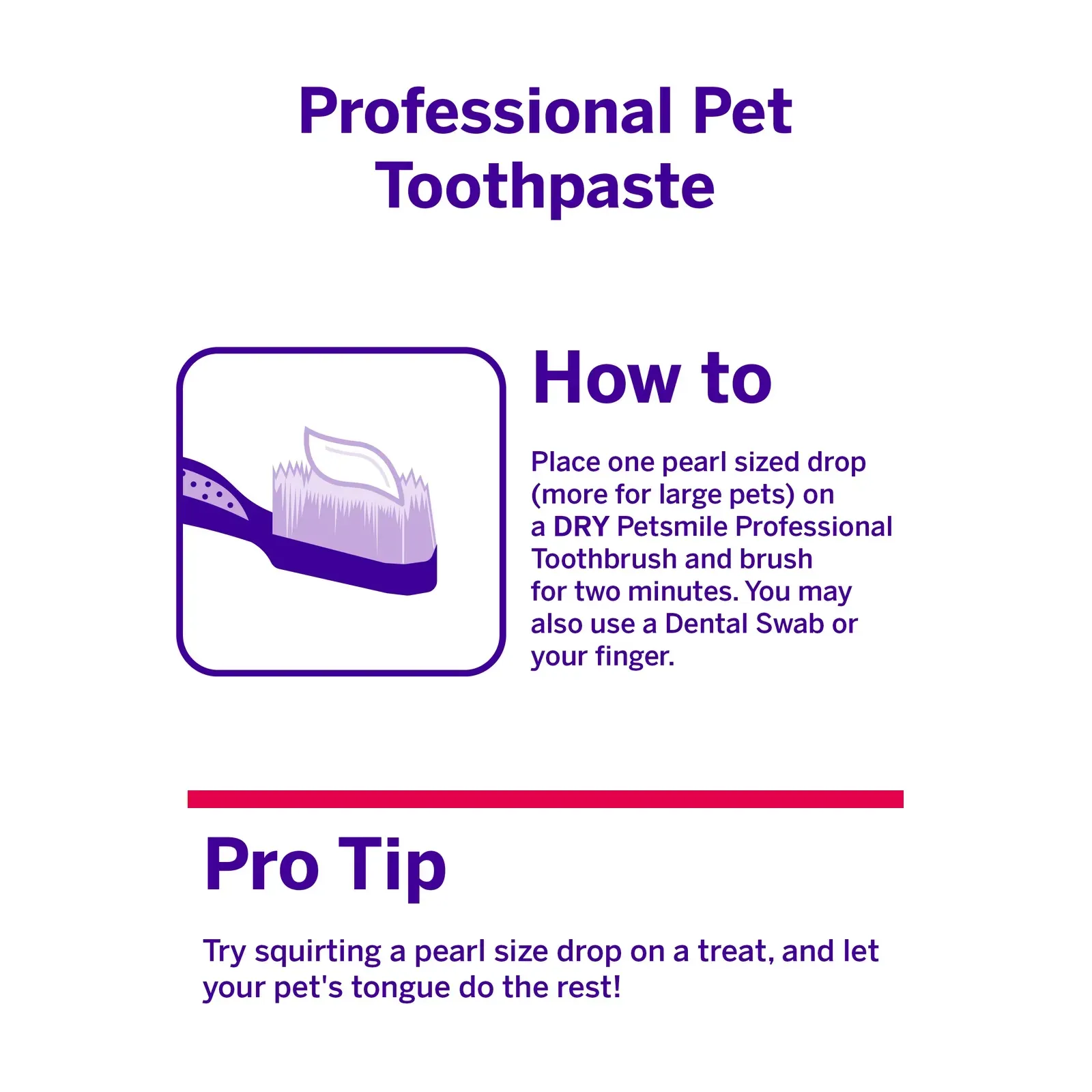 Petsmile Professional Pet Toothpaste - Rotisserie Chicken Flavour