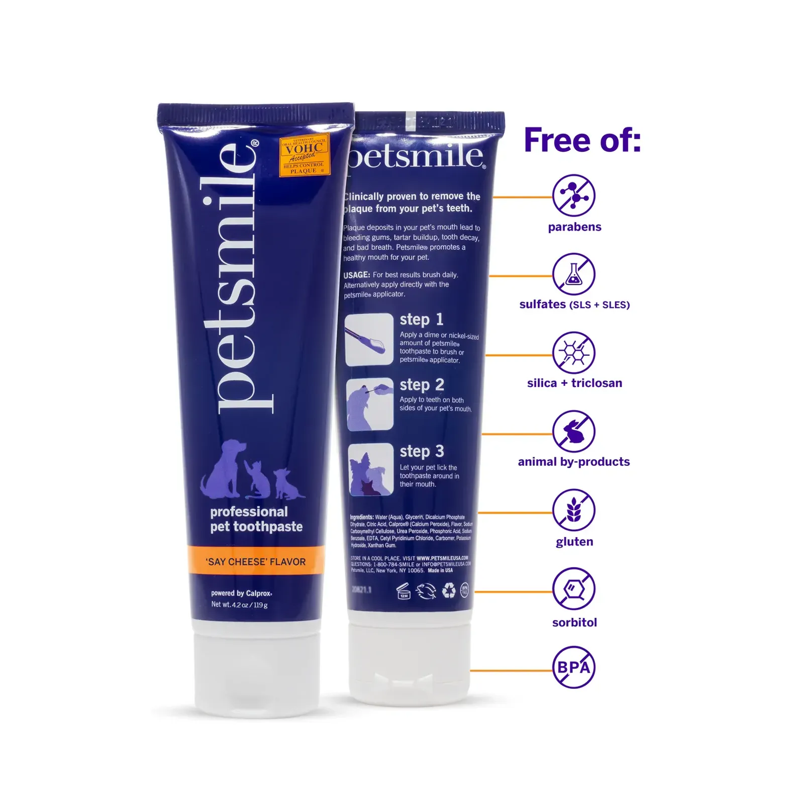 Petsmile Professional Pet Toothpaste - Say Cheese Flavour