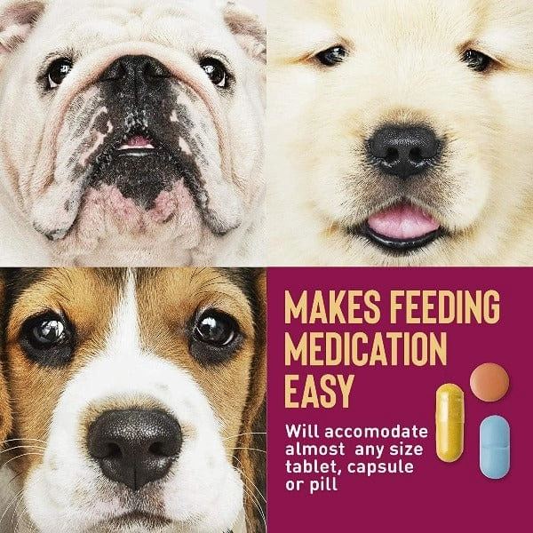 Pill Buddy Naturals Pill Hiding Treat for Dogs; Peanut Butter & Apple Recipe