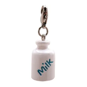 Poly 3-D Milk Bottle Dog Collar Charm