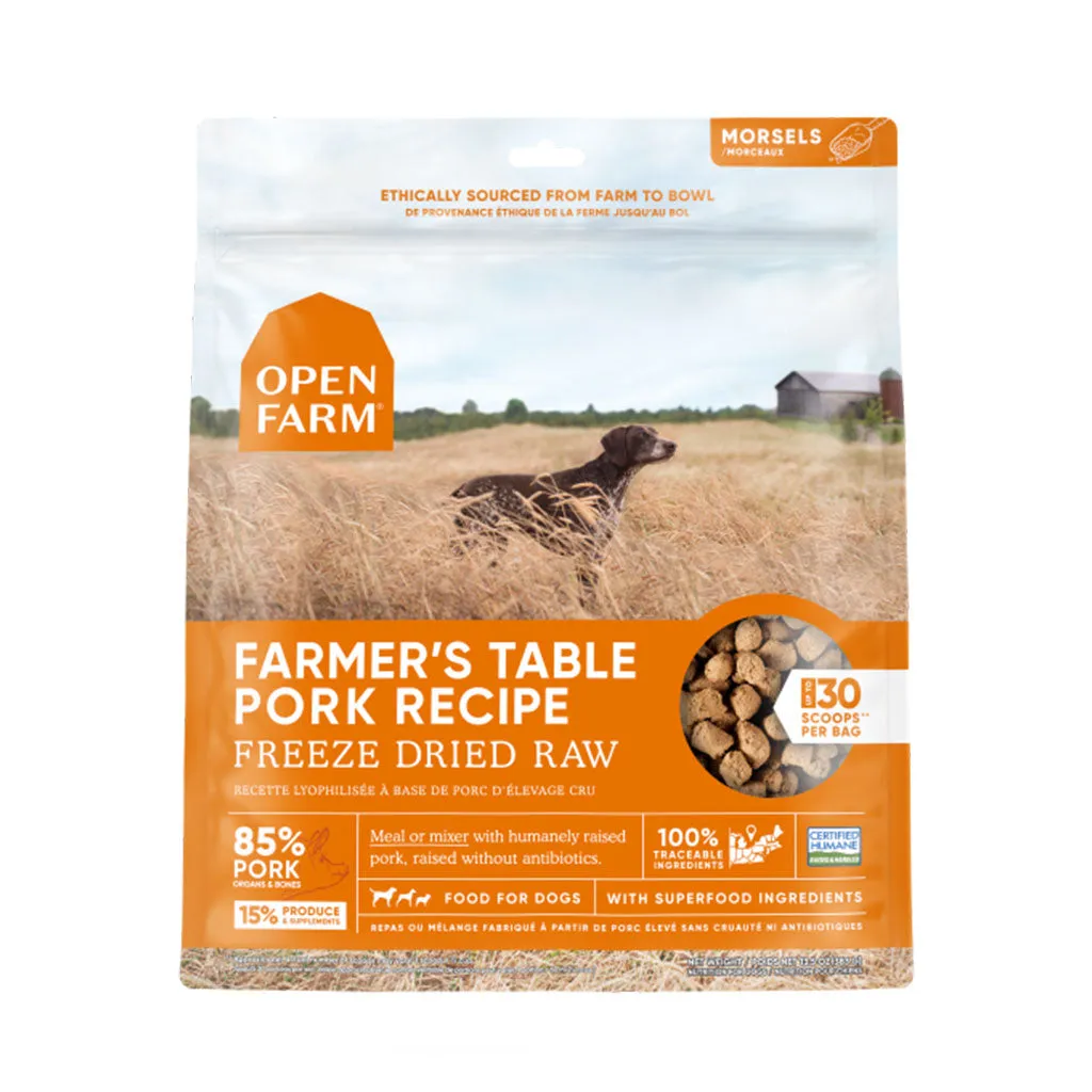 Pork Freeze Dried Raw