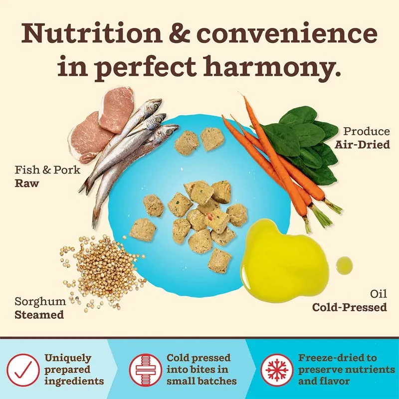 PRIMAL Kibble in the Raw Fish & Pork Recipe Dog Food