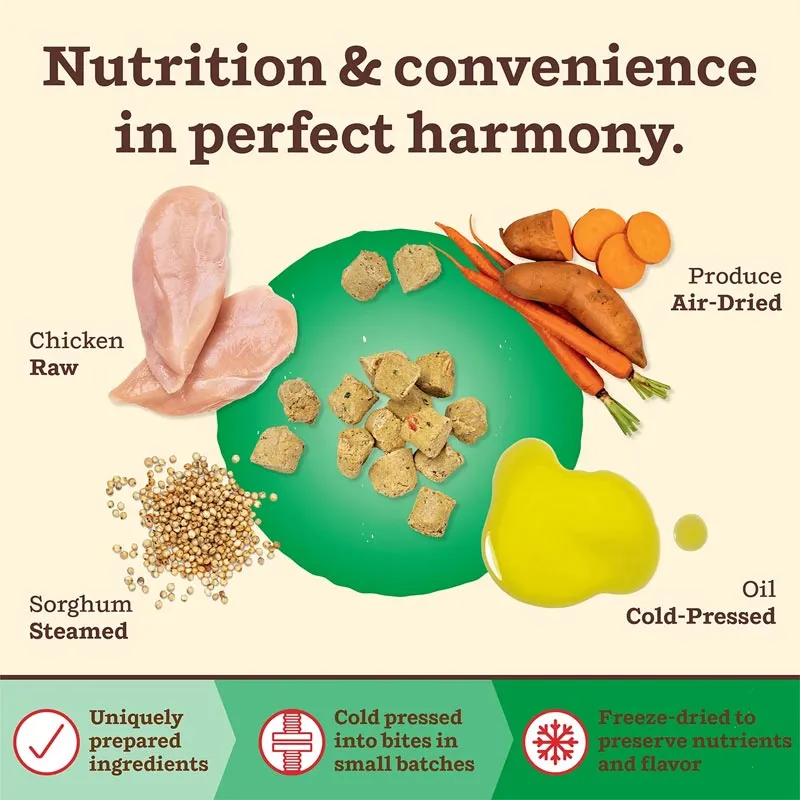 PRIMAL Kibble in the Raw Small Breed Chicken Recipe Dog Food