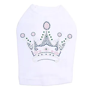 Princess Crown Rhinestone Dog Tank
