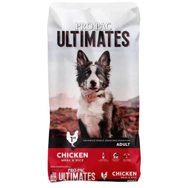 Pro Pac Ultimates Chicken Meal & Brown Rice Formula for Dogs