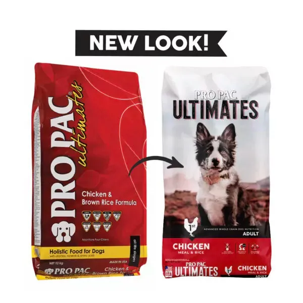 Pro Pac Ultimates Chicken Meal & Brown Rice Formula for Dogs