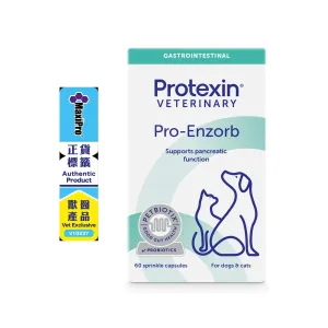 Protexin - PRO-ENZORB (Pancreatic Supplement for Dogs & Cats) 60 Capsules