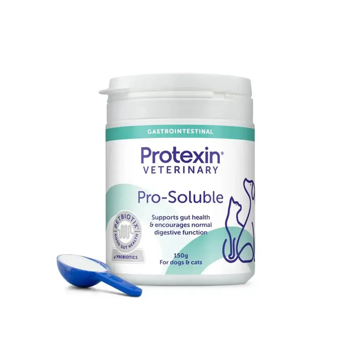 Protexin - Pro-Soluble (Digestive Supplement for Dogs & Cats) 150g