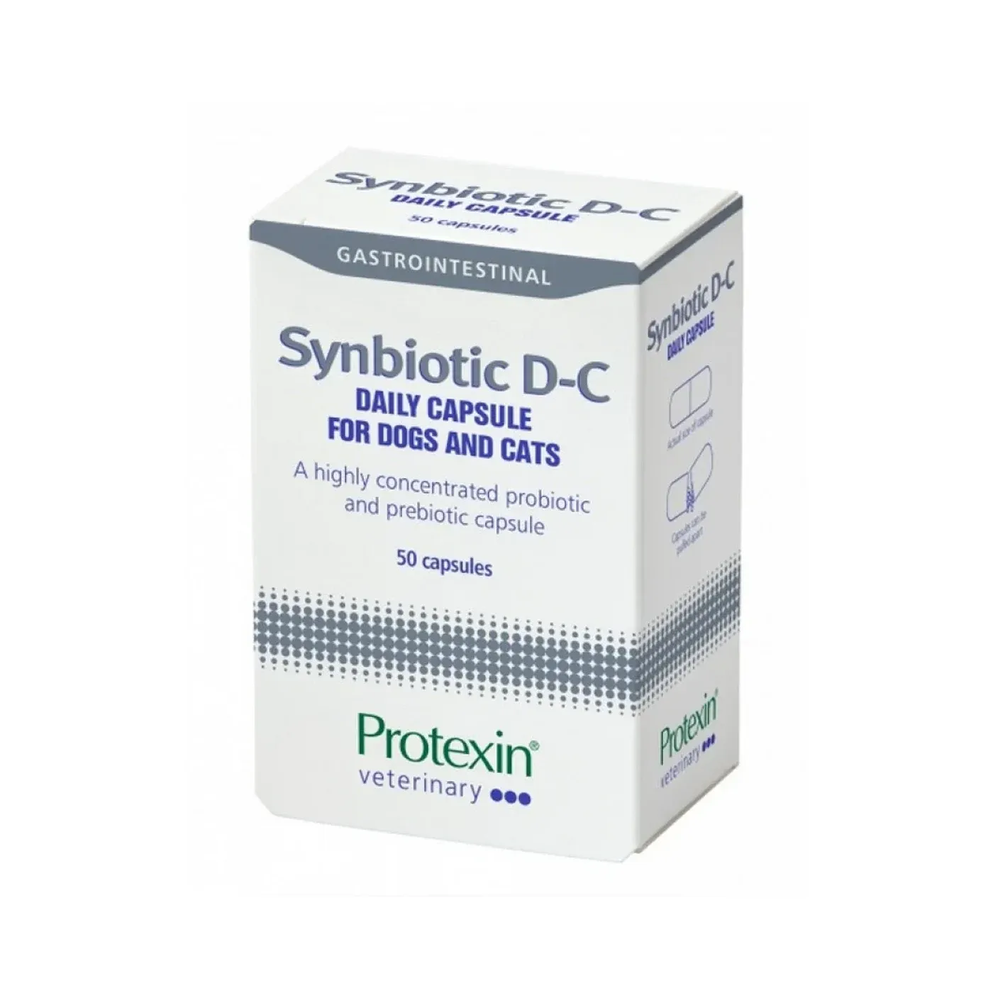 Protexin - Synbiotic D-C Digestive Supplement 50 Caps
