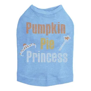 Pumpkin Pie Princess Rhinestone Dog Tank