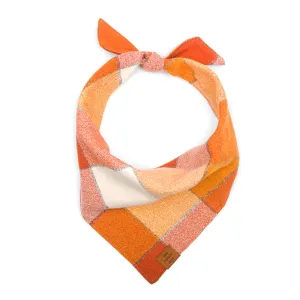 Pumpkin Spice Flannel Bandana