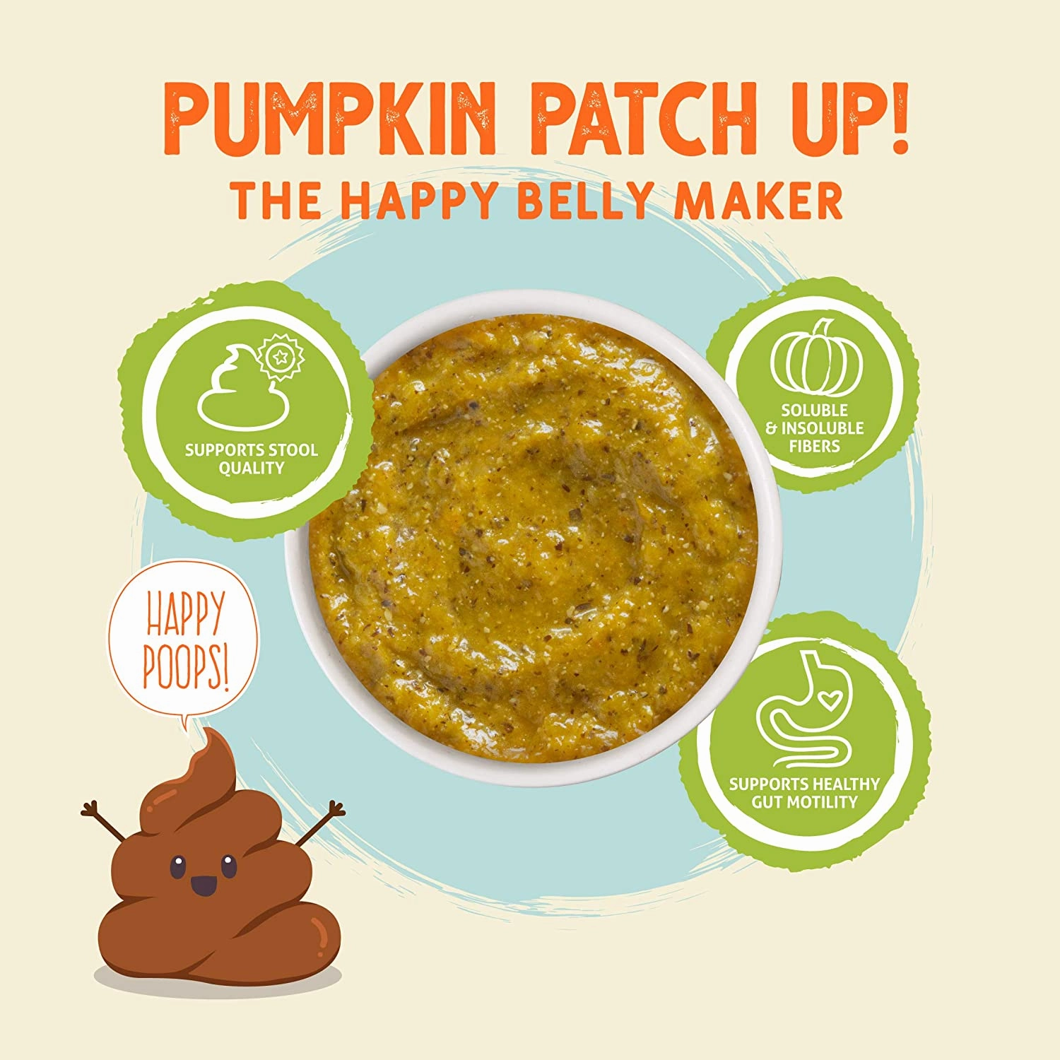 Pumpkin with Coconut Oil & Flaxseeds Dogs & Cats Pouch