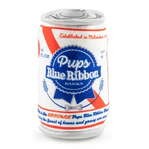 Pups Blue Ribbon Can Dog Toy