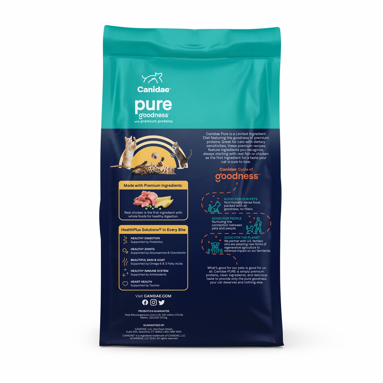 PURE Grain Free Cat Dry Food - Chicken