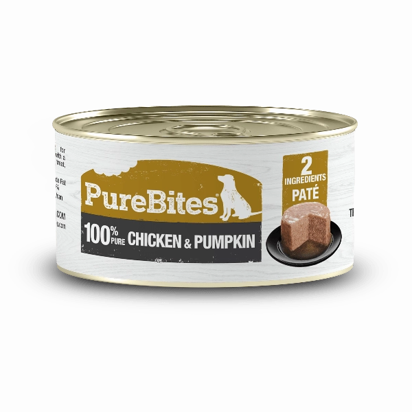 PureBites Pure Protein Chicken & Pumpkin Pt for Dogs