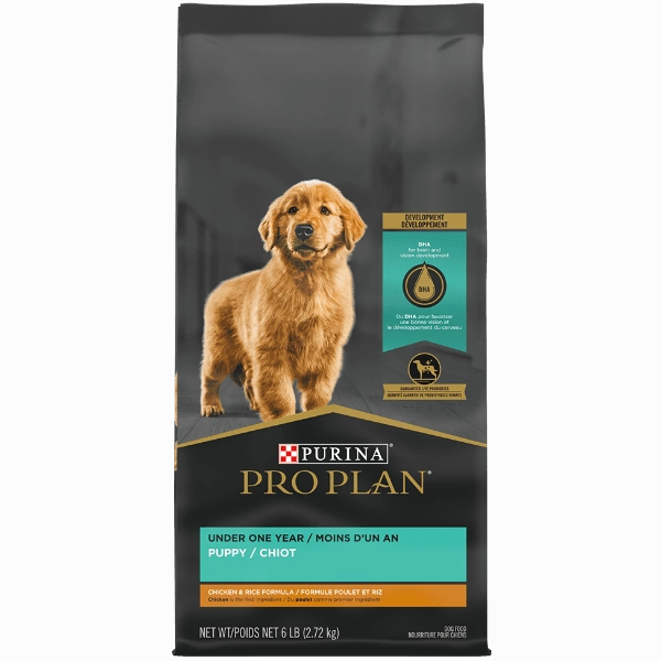 Purina Pro Plan Chicken & Rice Formula Dry Puppy Food