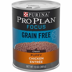 Purina Pro Plan Grain Free Puppy Classic Chicken Entre Canned Dog Food