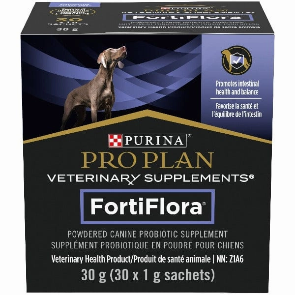 Purina Pro Plan Veterinary Supplements FortiFlora: Powdered Probiotic Supplements for Dogs