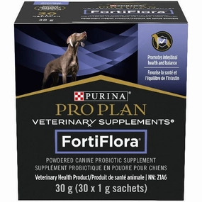 Purina Pro Plan Veterinary Supplements FortiFlora: Powdered Probiotic Supplements for Dogs