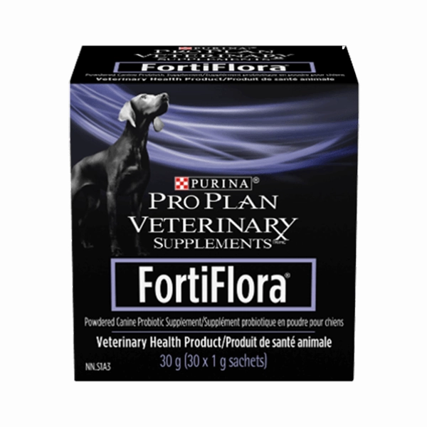 Purina Pro Plan Veterinary Supplements FortiFlora: Powdered Probiotic Supplements for Dogs