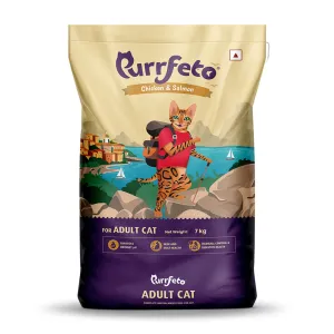 Purrfeto Chicken and Salmon Adult Cat Dry Food