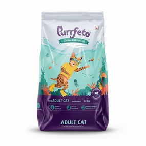 Purrfeto Chicken and Ocean Fish Cat Dry Food