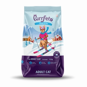 Purrfeto Chicken and Rice Adult Cat Dry Food