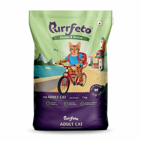 Purrfeto Chicken and Sardine Adult Cat Dry Food
