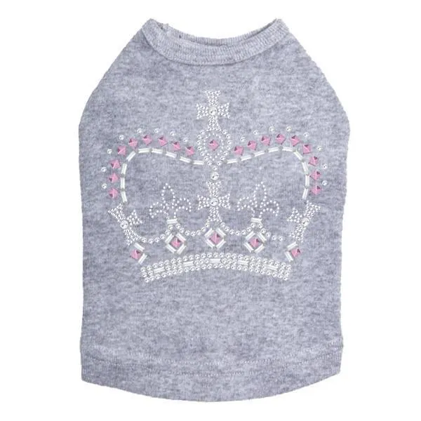 Queen's Crown Rhinestone Dog Tank