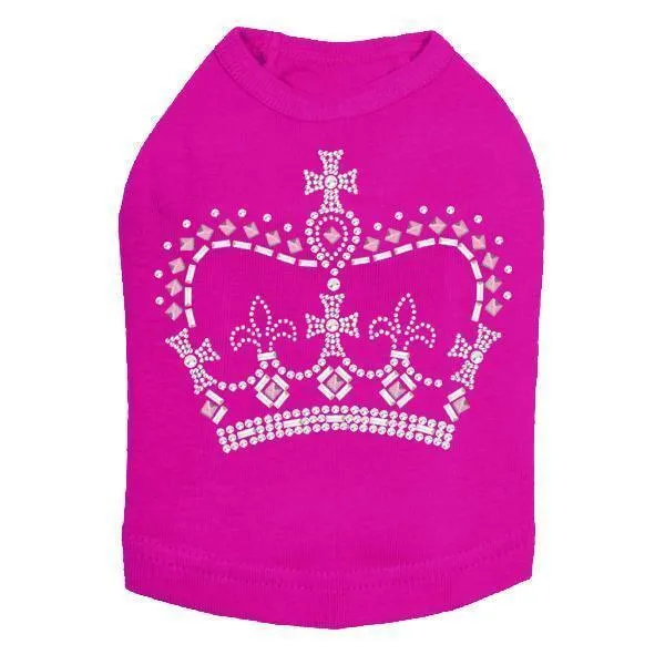 Queen's Crown Rhinestone Dog Tank