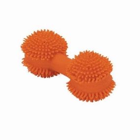 Rascals Latex Mini Spiny Dumbbell Dog Toy