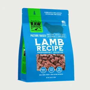 RAW DYNAMIC Frozen Raw Pasture Raised Lamb Recipe for Dogs