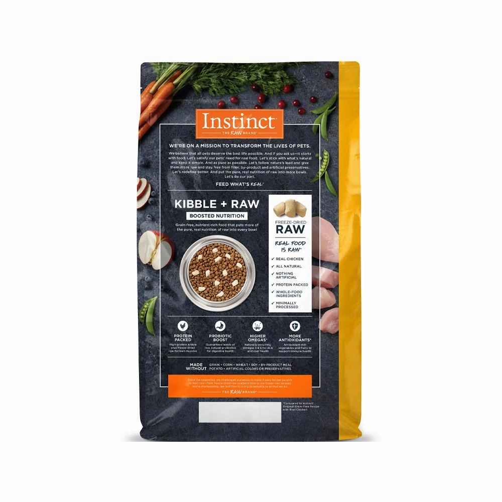 Raw Boost All Life Stages Grain Free Kibble   Raw Cat Dry Food - Chicken