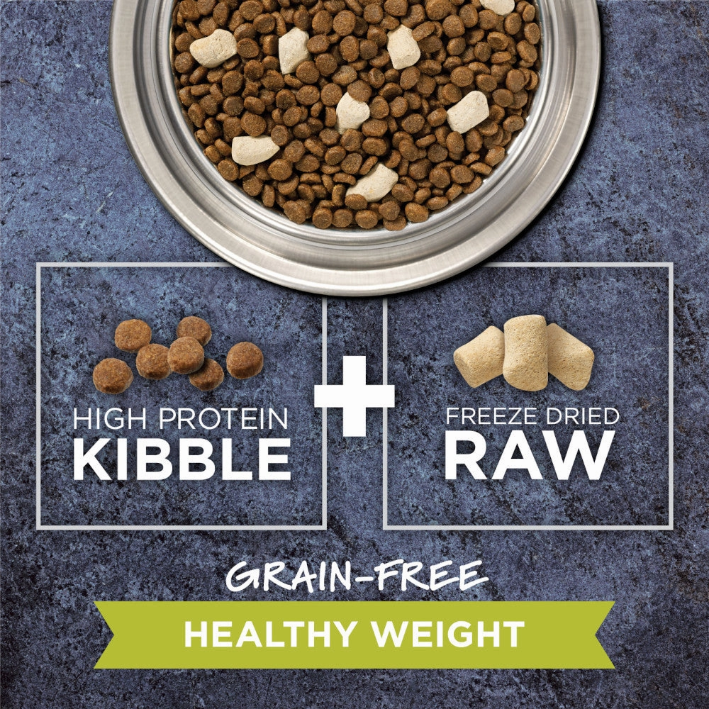 Raw Boost Healthy Weight Grain Free Kibble Cat Dry Food - Chicken