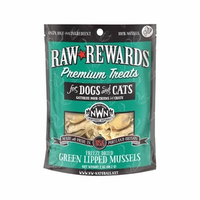 Raw Rewards Freeze Dried Green Lipped Mussels Treats for Dogs & Cats