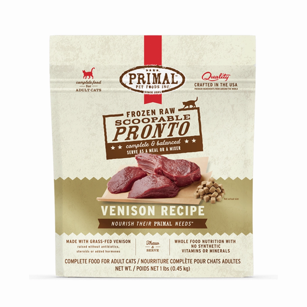 Raw Venison for Cats